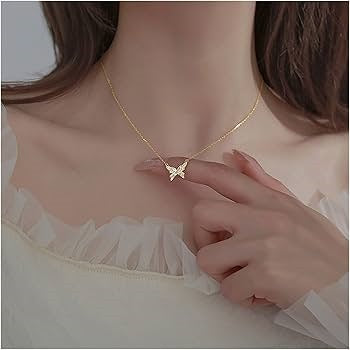 Butterfly Pendant Necklace