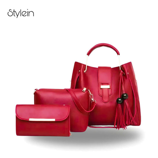 Rexine Bag 3-Piece Set