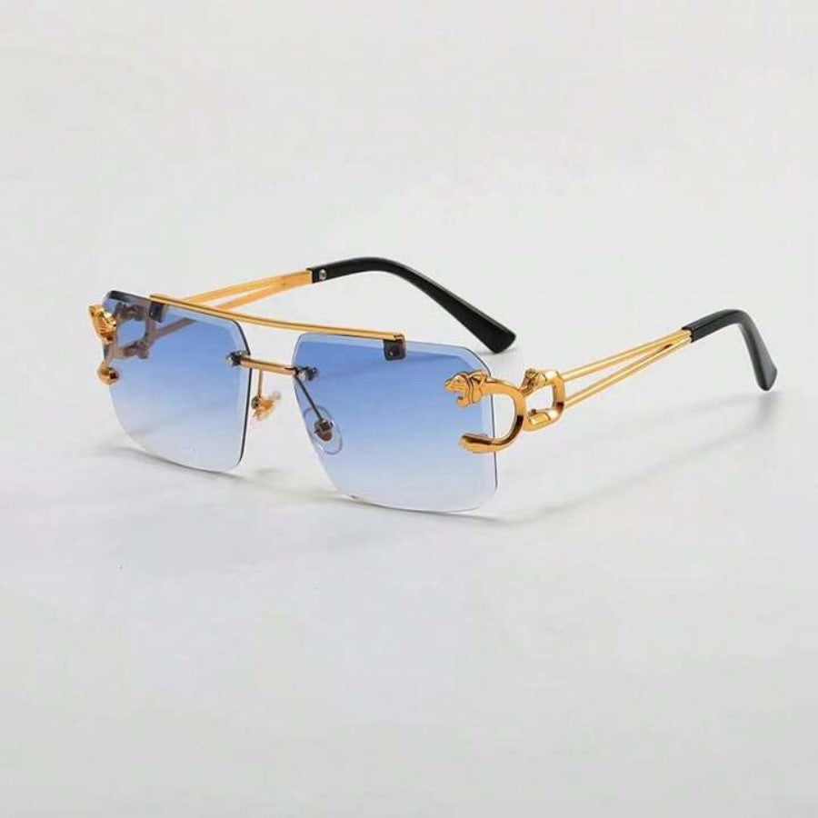Stylish Gold Framed Sunglasses