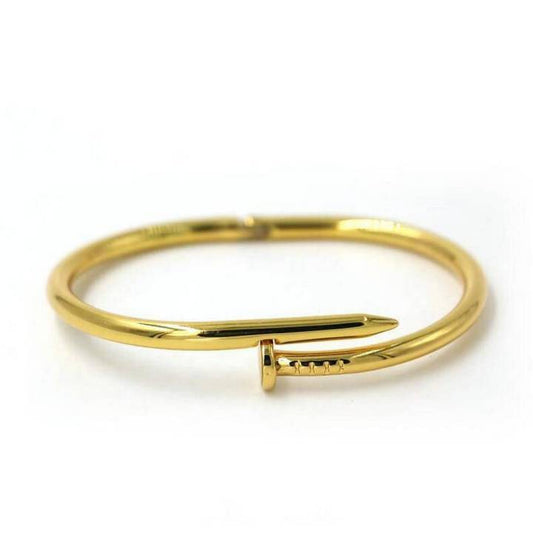 Gold Nail Bracelet