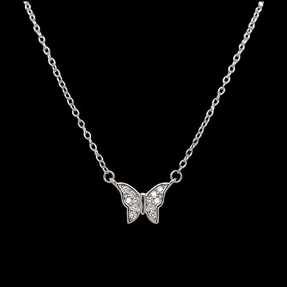 Butterfly Pendant Necklace