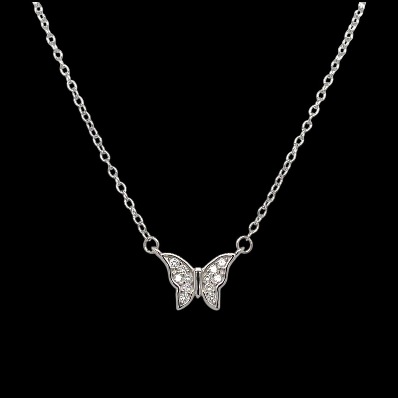 Butterfly Pendant Necklace