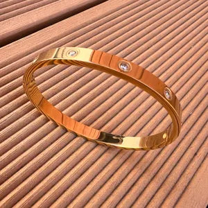 “Classic Golden Bracelet Kara – Timeless & Stylish” Any bracelet